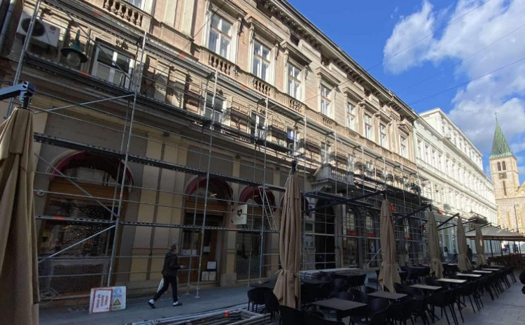 strosmajerova fasada spomenik foto grad sarajevo