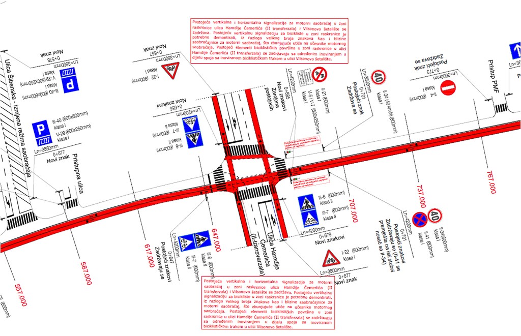 biciklisticka staza vilsonovo plan