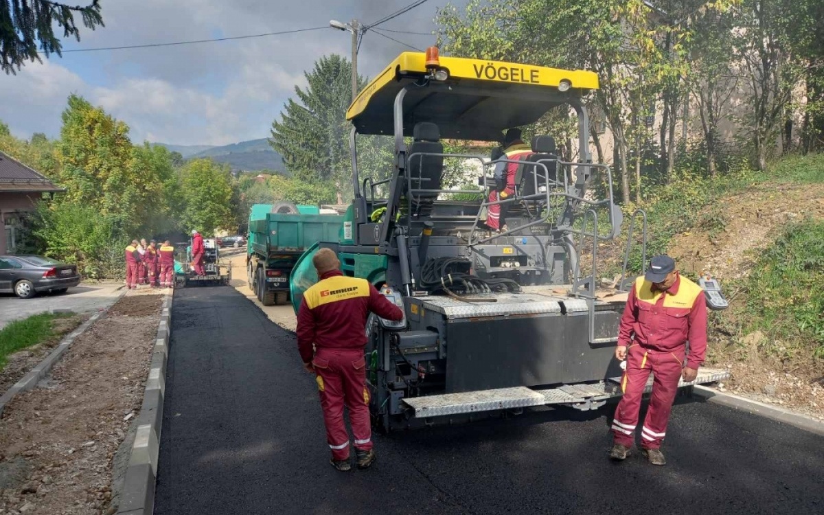 jukiceva ulica asfaltiranje foto centar ba