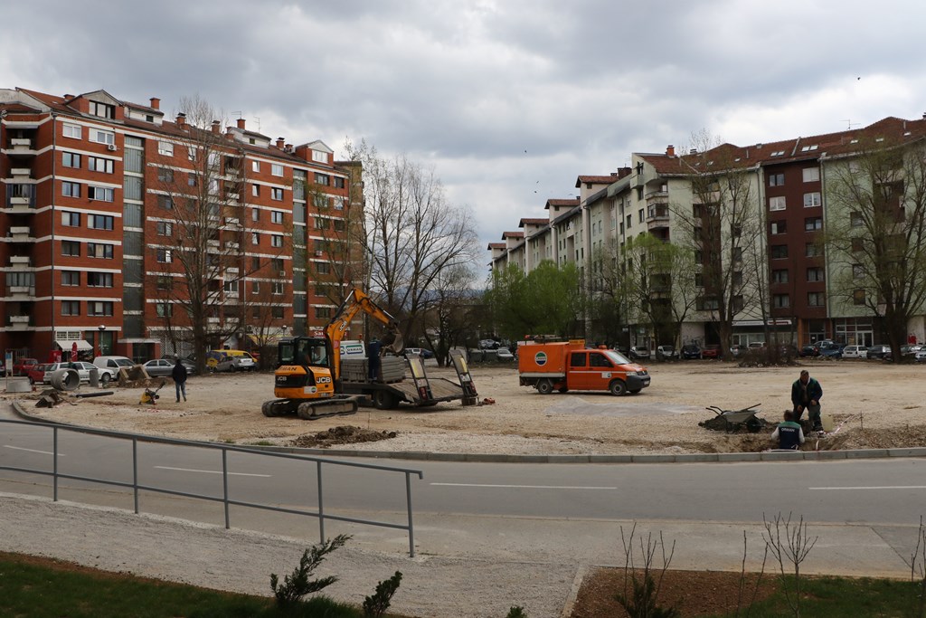 trg grada prato novigrad sarajevo apr 2019