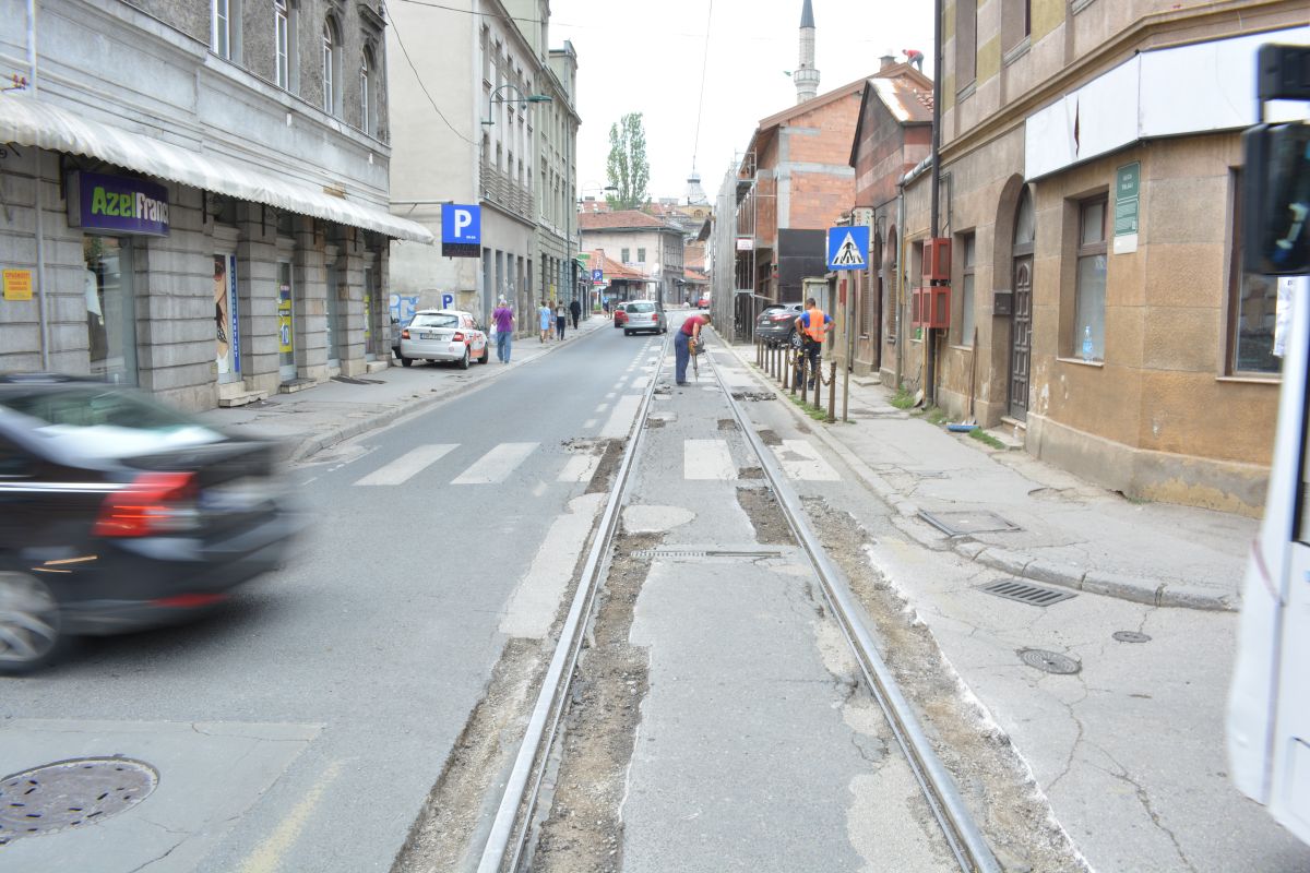 tramvaske sine stari Grad jul 2019