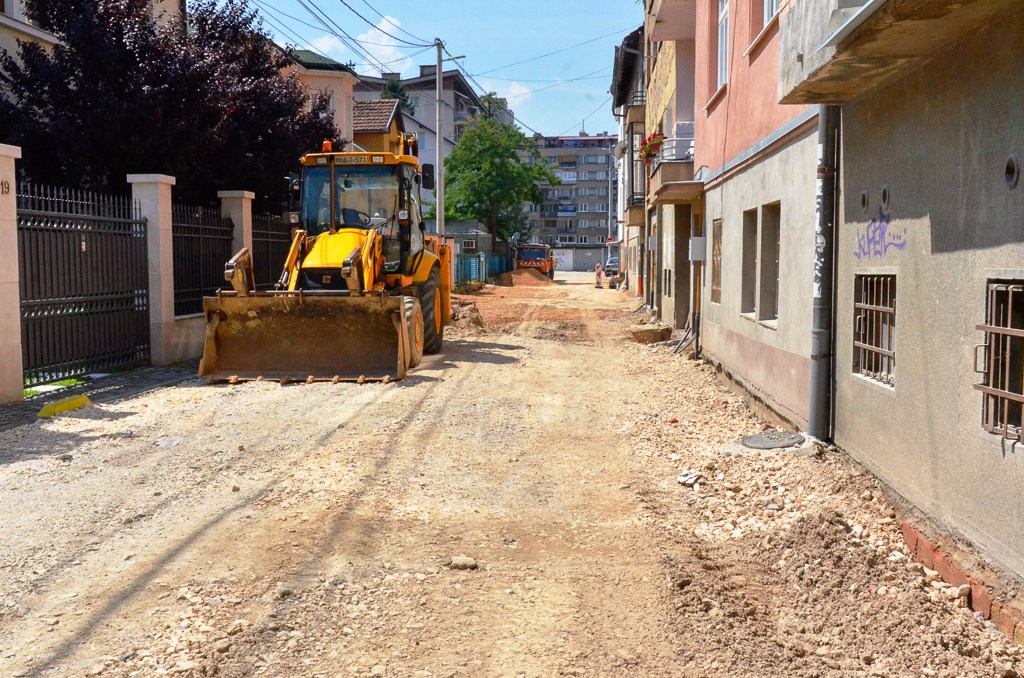 sanacija ulice emerika bluma aug 2018 novosarajevo